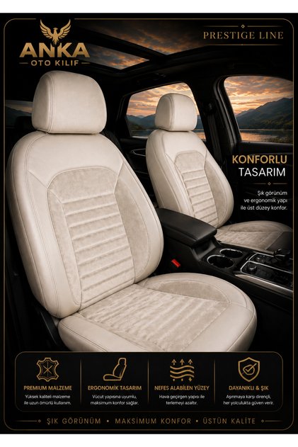 Volkswagen Passat B7 Ve B8 Uyumlu Premium Oto koltuk kılıf
