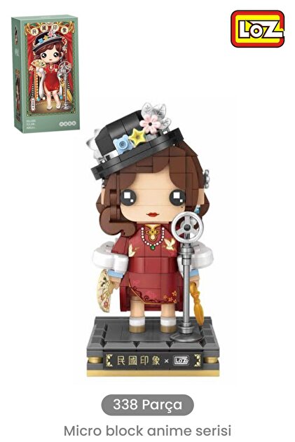 Loz Micro Anime Serisi 1556 Modeli 260 Parça Dekoratif Oyuncak