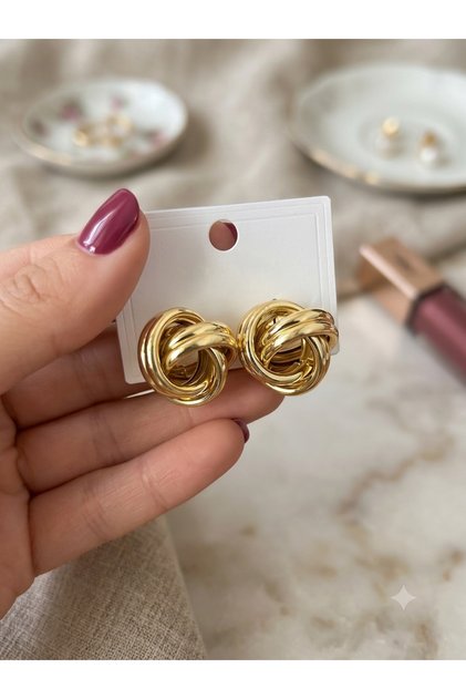 Sarmal Gold Küpe