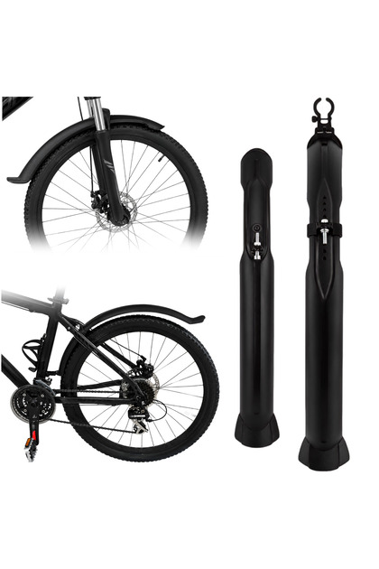 Set apărători de noroi MTB/Cross de 26 inch, Negru