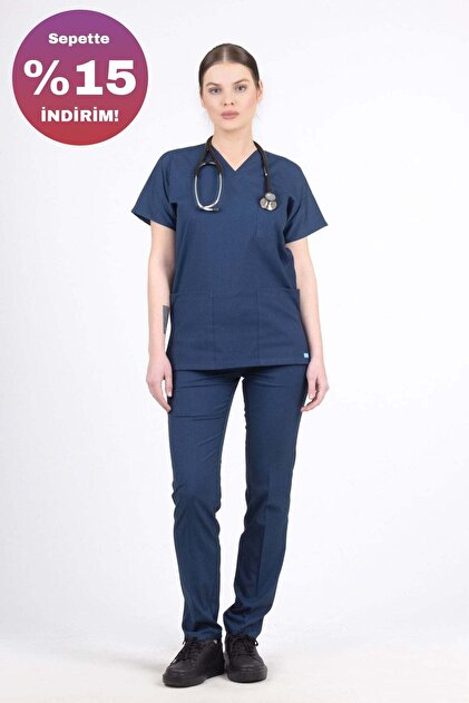 Classic Premium - Petrol Blue (Single Bottom & Trousers)