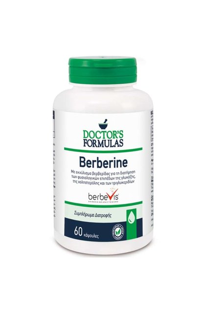 Doctor's Formulas | Berberine Συμπλήρωμα Διατροφής με Βερβερίνη | 60 veg.caps