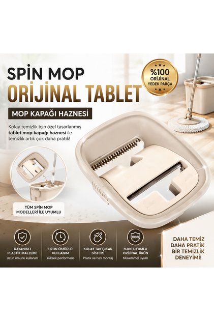 Spin Mop Tablet Mop Yedek Başlık Orjinal Ürün