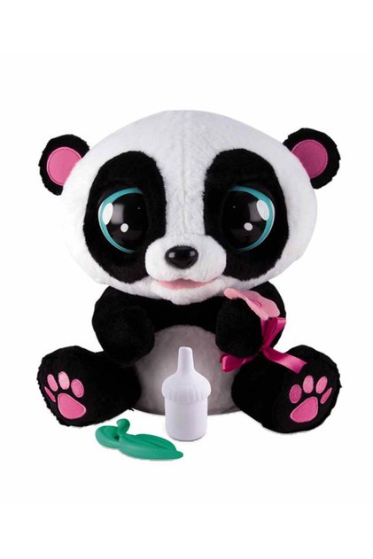 Yoyo Panda Interactive Plush Toy with Sound and Movement | 3 Years+ | Multi-Piece Set | Emotional Development and Empathy