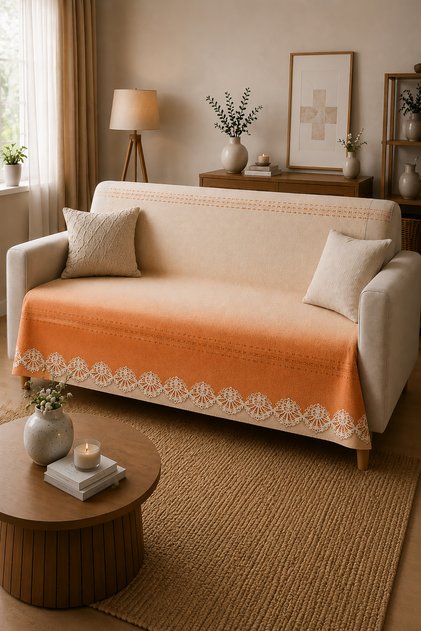 Multi-Purpose Modern Bohemian Velvet Sofa Cover,Sofa Bed Cover Picnic Cover Tablecloth Non-Slip with Sponge 165X217