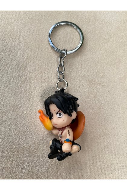 One Piece Mini Figure Keychain 4-5cm Anime Sanji Reiju Ace Nami Shanks Tony Choper Luffy Zoro