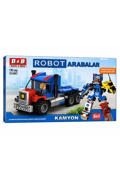 Robot Cars Block / Lego Set - 8531-6