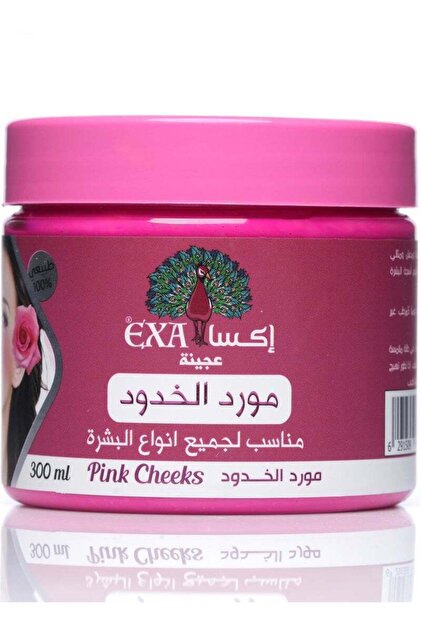 عجينة مورد الخدود الطبيعي من إكسا (EXA) - عبوة 300 مل لمنح البشرة لوناً وردياً ونضارة طبيعية