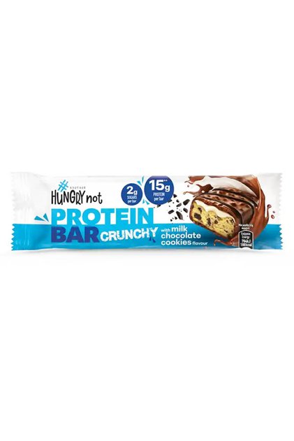 HUNGRY NOT ΜΠΑΡΑ ΠΡΩΤΕΙΝΗΣ 45gr. - (CRUNCHY COOKIES)