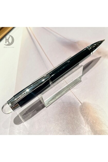 black black ink Luxury Fountain Pen with Crystal Top Super Version for Writing, Medium Nib and Call