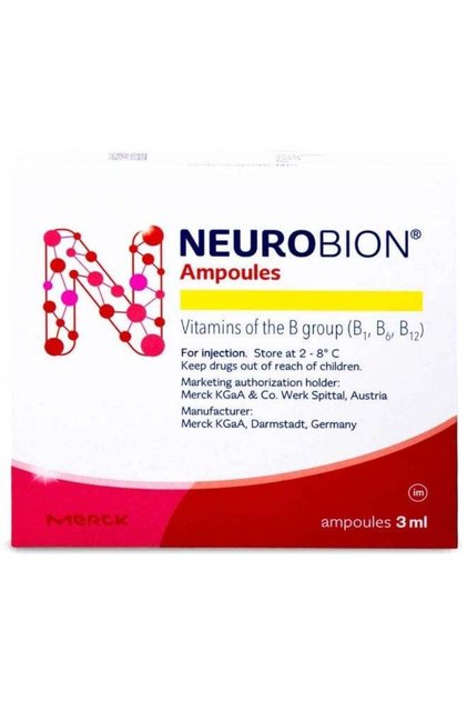 Ampoules 6 Pack – Vitamin B1 B6 B12 Nerve Health