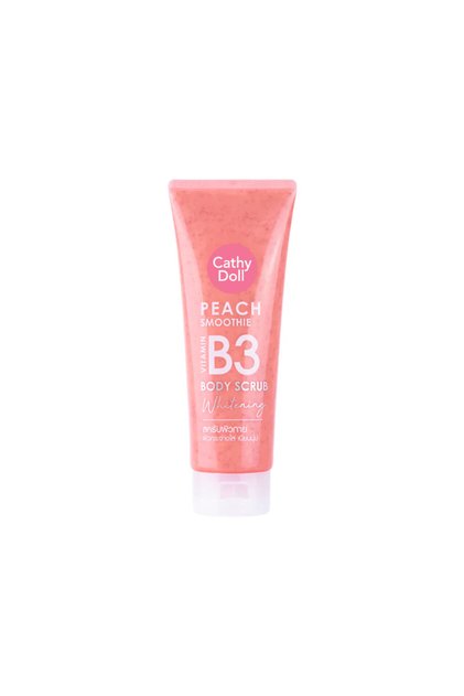 Peach Smoothie Vitamin B3 Body Scrub Whitening 320g