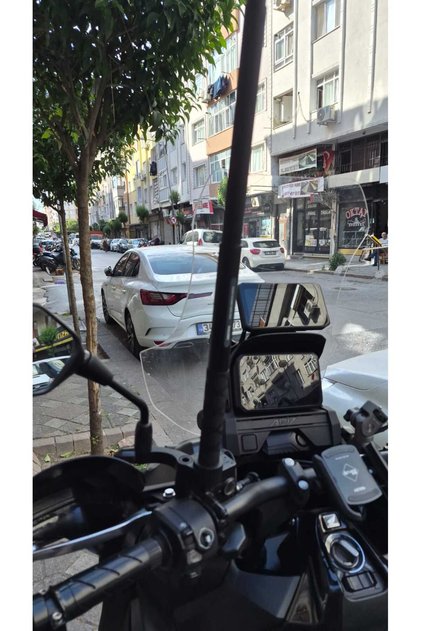ADV 350 UYUMLU KAMERA STİCK BAĞLANTILI AYNA UZATMA YÜKSELTME KİTİ