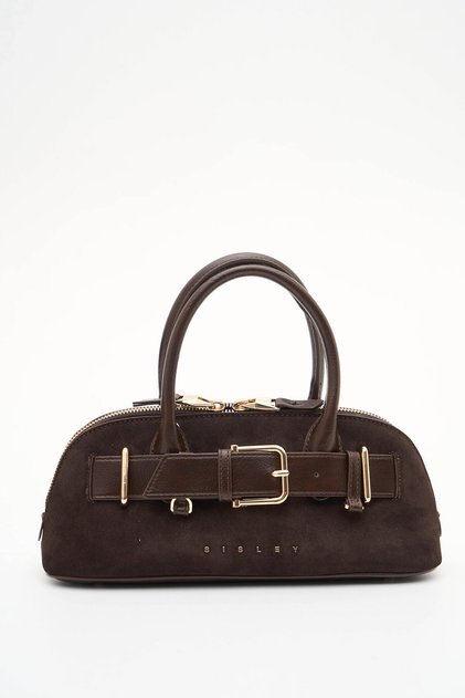 Women's Handbag Suede Brown Sly483