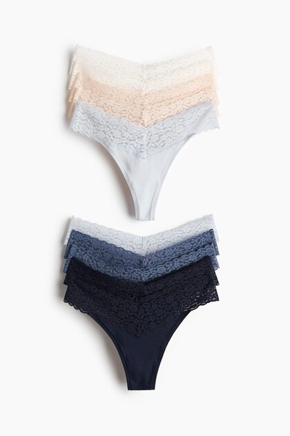 10'lu Dantel Thong Külot