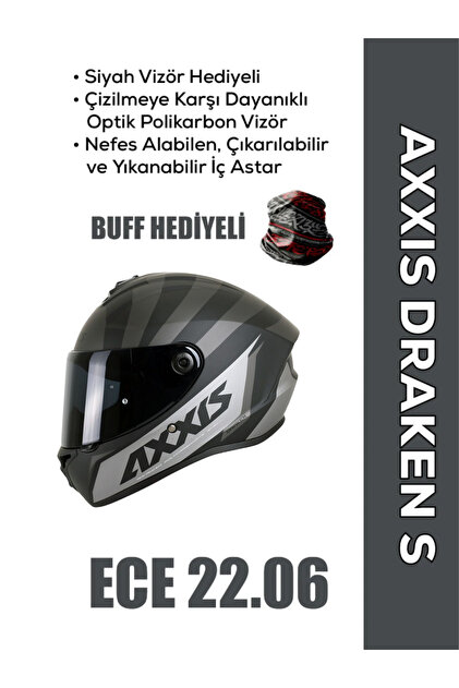 Axxis Draken S Premier B1 Matt Black - Fiyatı, Yorumları