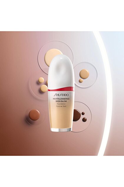資生堂REVITALESSENCE SKIN GLOW 130 ➕　下地 Shiseido Revitalessence Skin Glow Foundation 130 - Fiyatı, Yorumları