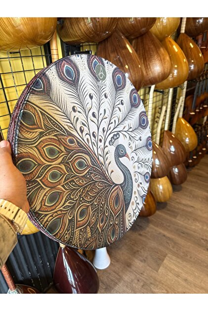 3M Atölye Erbane Zilli Def Tef Bendir 52 cm Kılıf Dahil Erbane