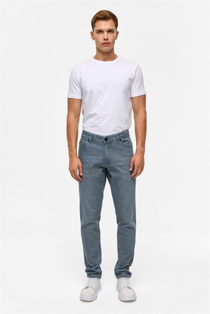 Gri Denim Pantolon