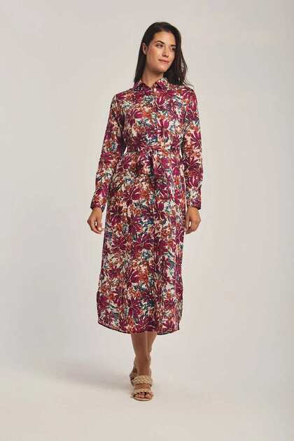 Women's Floral Midi Dress
