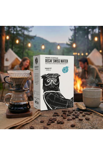 Noir Pit Coffee Co. Kafeinsiz Decaf Swiss Water Çekirdek Kahve 250