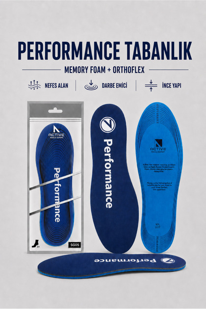 Active Team SG05 | Yumuşak Memory Foam Orthoflex, Hava Geçiren