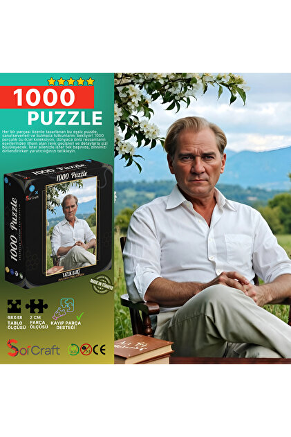 Helm of Obedience 4枚セット Soi Craft 1000 Parça Puzzle Mustafa Kemal Atatürk Yaz Günlüğü