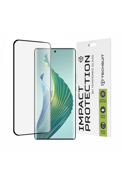 Folie de protectie Ecran Techsuit pentru Magic5 Lite, Sticla Securizata, Full Glue, 111D,