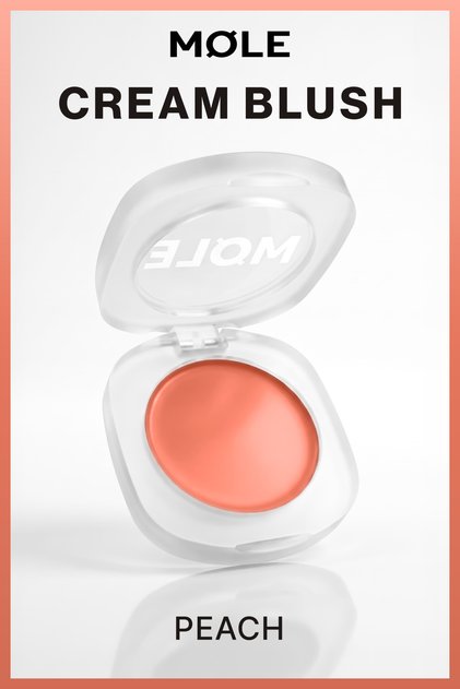 Cream Blush Krem Allık - Yüksek Pigmentli Mat Blush - Peach