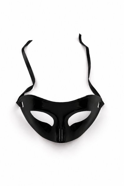 Siyah Renk Masquerade Kostüm Partisi Venedik Balo Maskesi