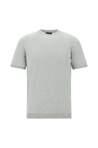 Bisiklet Yaka Slim Fit Dar Kesim Pamuklu Tişört