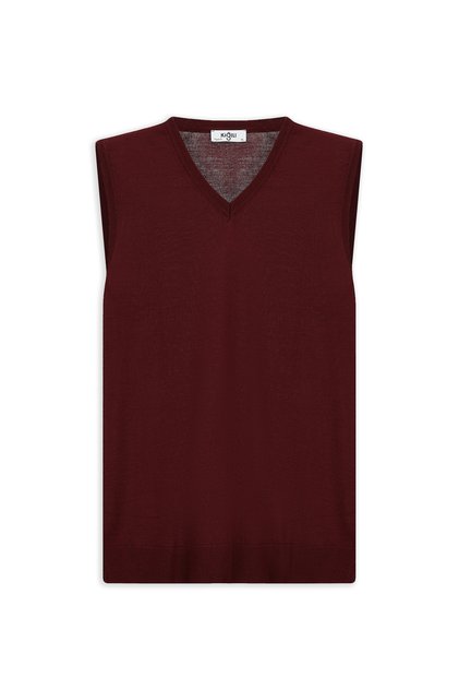 V-Neck Wool Knitwear Sweater
