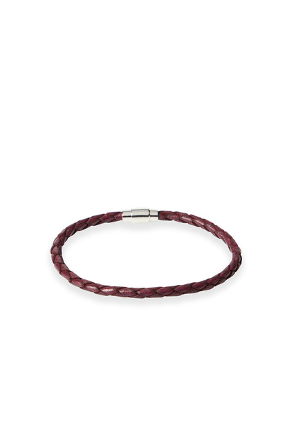 Round Braided Leather Bracelet (m)