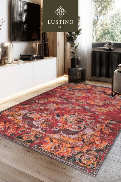 Yıkanabilir Halı Kaymaz Taban Leke Tutmaz Salon Halısı Mutfak Halısı Koridor Halısı Yolluk