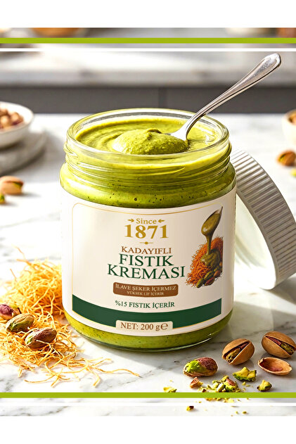 VİZYON Select %19 Antep Fıstıklı Krema 6 kg - Profesyonel Pasta ve