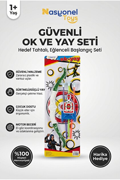 Mia Oyuncak - Süper Savaşçı Kılıç Kalkan Ok Yay Seti - Kılıç Ok