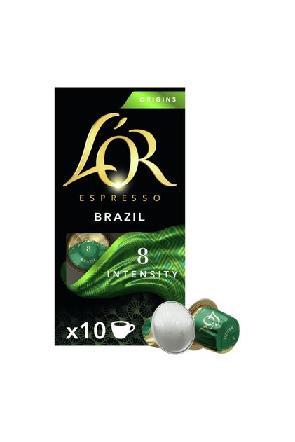 Κάψουλες Espresso Brazil συμβατές με Μηχανή Nespresso 10τεμ.