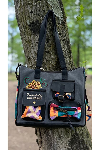 Lumira byMelisa Lily Bag Zambak Özel Tasarım El Örgüsü Çanta