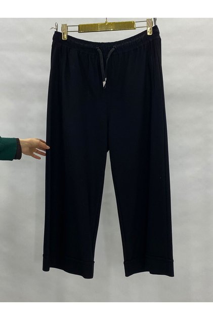 Paça katlama detaylı pantolon