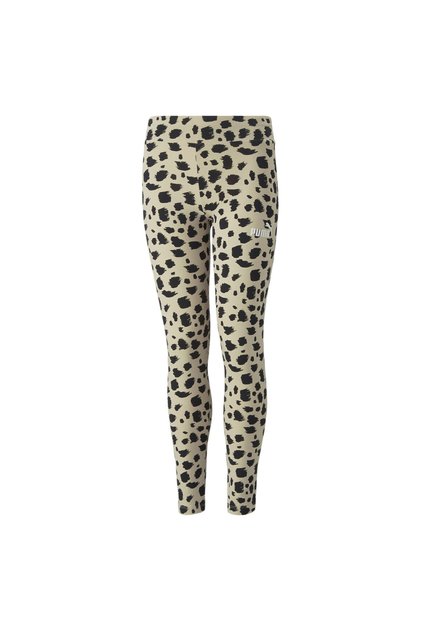 Youth Girls Essentials+ ANIMAL Printed Leggings - Beige