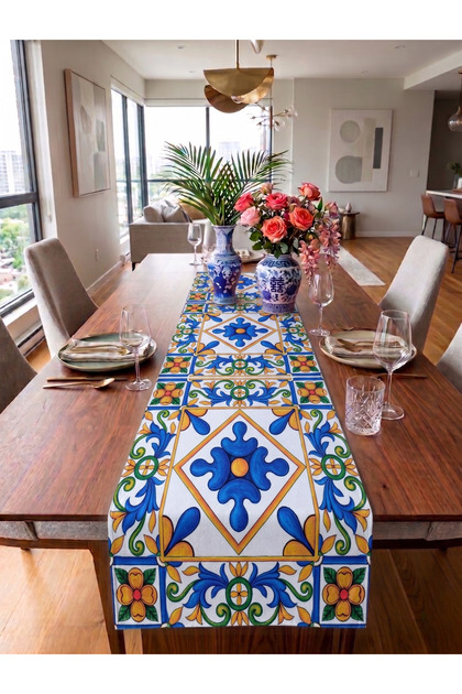Sicily Pattern Decorative Runner - 40X140 cm