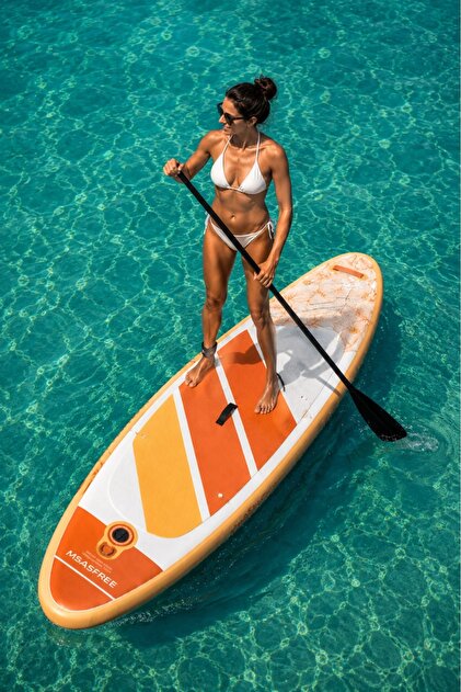 美品EPSファンボード 63 grease surfboard 天才 MSEASFREE Measfree HMI001 320x81x15 cm Şişme SUP Board – 160 Kg