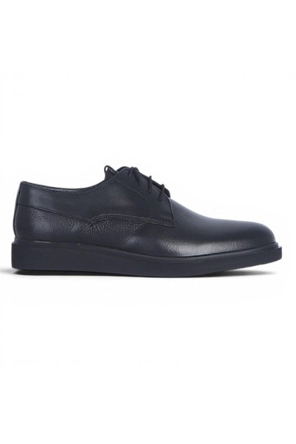 Asil Bey 912 Fluter Black Leather Men's Classic Shoes