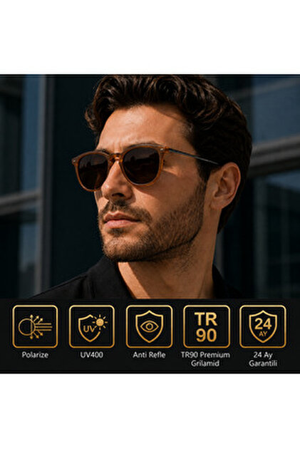 EXELİNE COL 121 Yeni Premium Seri Rb Model Polarize Erkek Güneş