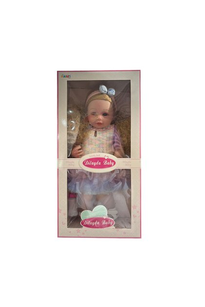 DEMET 55 CM BİBERONLU GERÇEKCİ YENİ DOĞMUŞ BEBEK SH59802
