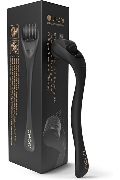 Derma Roller | 540 Titanium Microneedles | 1.0mm | Hair & Skin