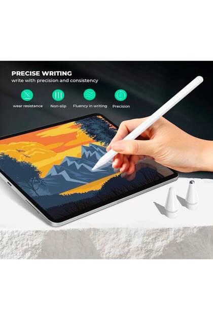 KTR TECH Apple Pencil 2./1. Nesil Pencil Pro/USB-C için iPad Pro