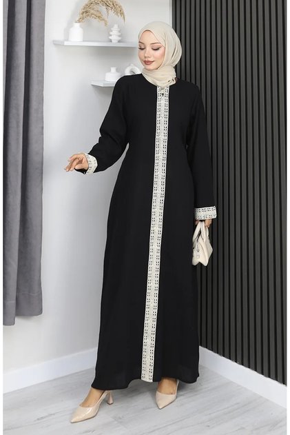 Şile Cloth Dress 3840-01 Black
