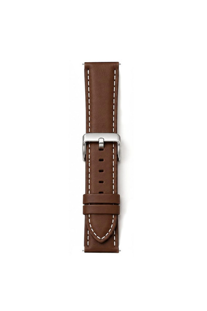 Xiaomi Watch S5 46mm ile uyumlu Suni Deri Kordon Kayış - FC1243
