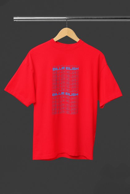 Billie Eilish Crew Neck Cotton Oversize Fit Unisex Short Sleeve Tshirt
